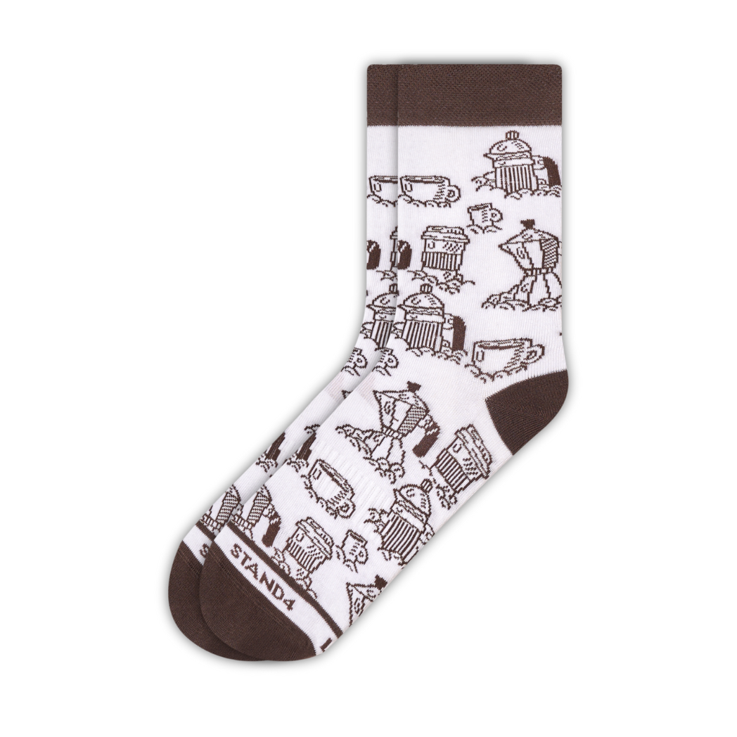 Coffee Cups Sock
