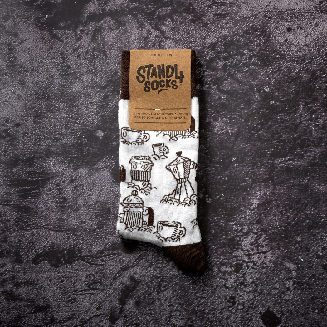Coffee Cups Sock