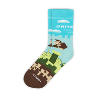 Game Over Pixel Sock