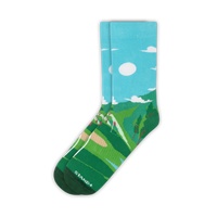 Golf Scene Sock