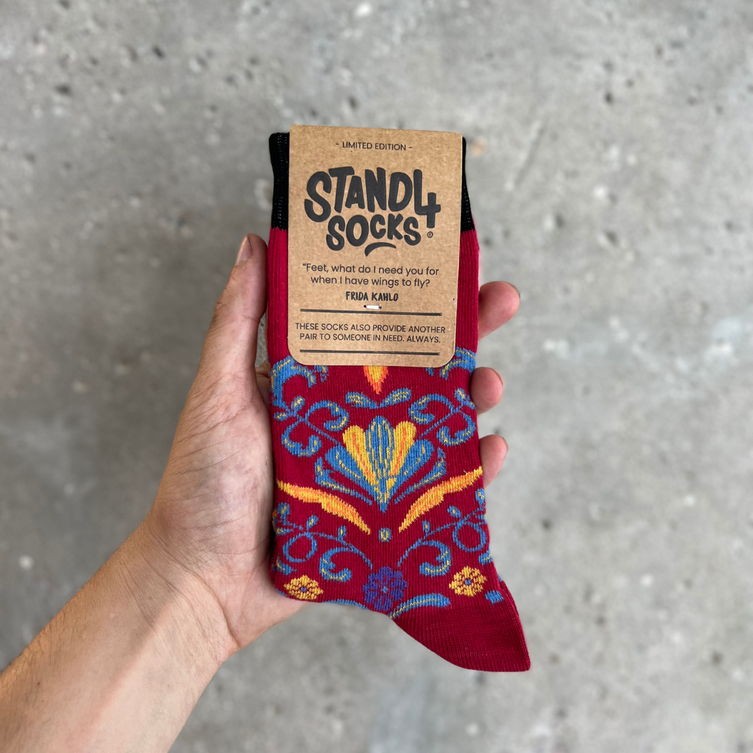 Frida Kahlo Sock