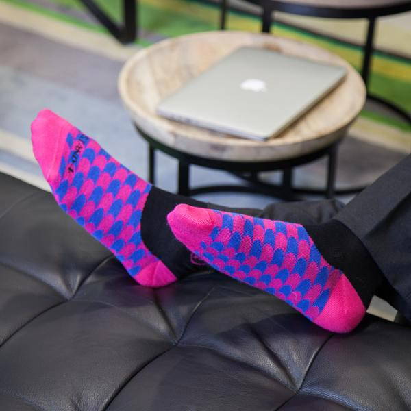 Fun socks that go with your suit