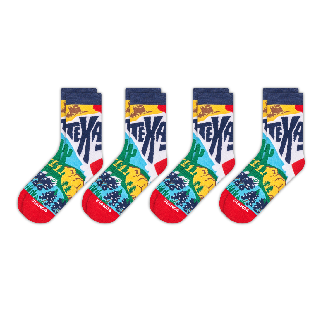 Texas State Sock 4-Pack