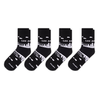 Los Angeles Skyline Sock 4-Pack