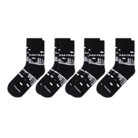 San Francisco Skyline Sock 4-Pack