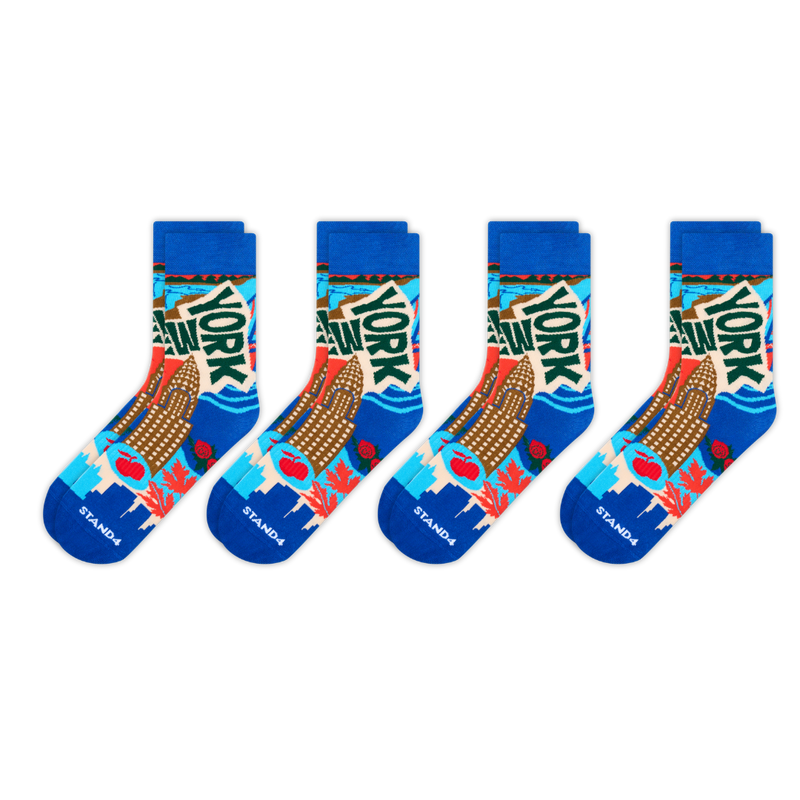 New York State Sock 4-Pack