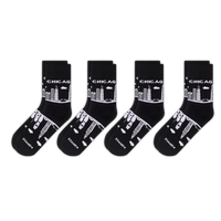 Chicago Skyline Sock 4-Pack