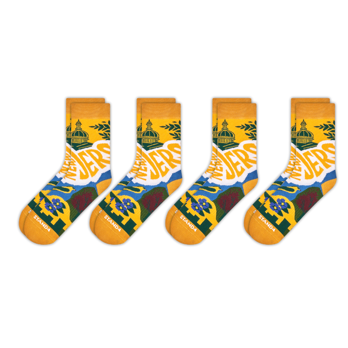 New Jersey State Sock 4-Pack