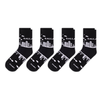 Dallas Skyline Sock 4-Pack
