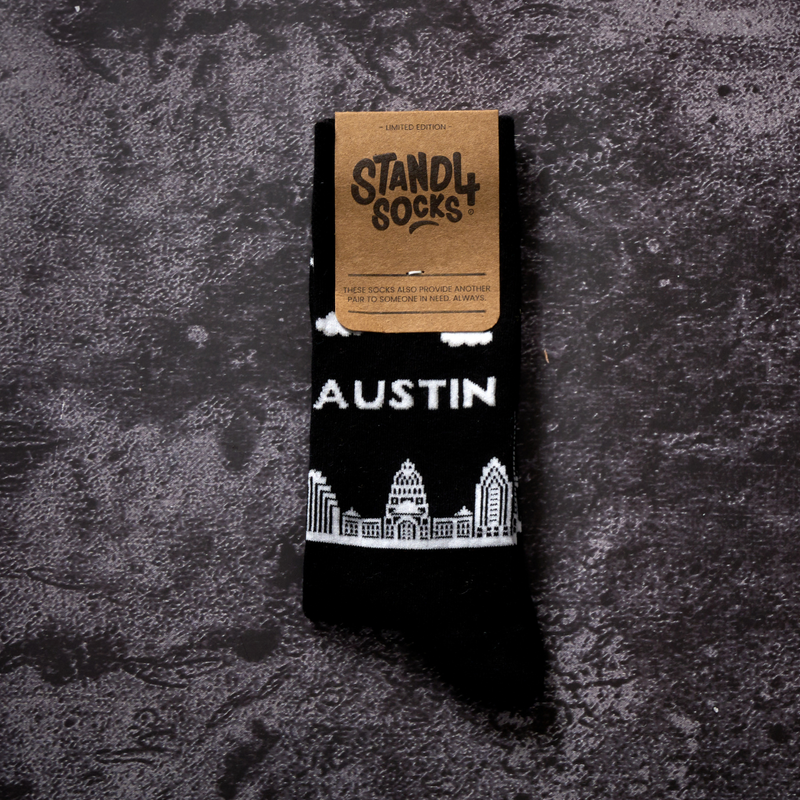 Austin Skyline Sock 4-Pack