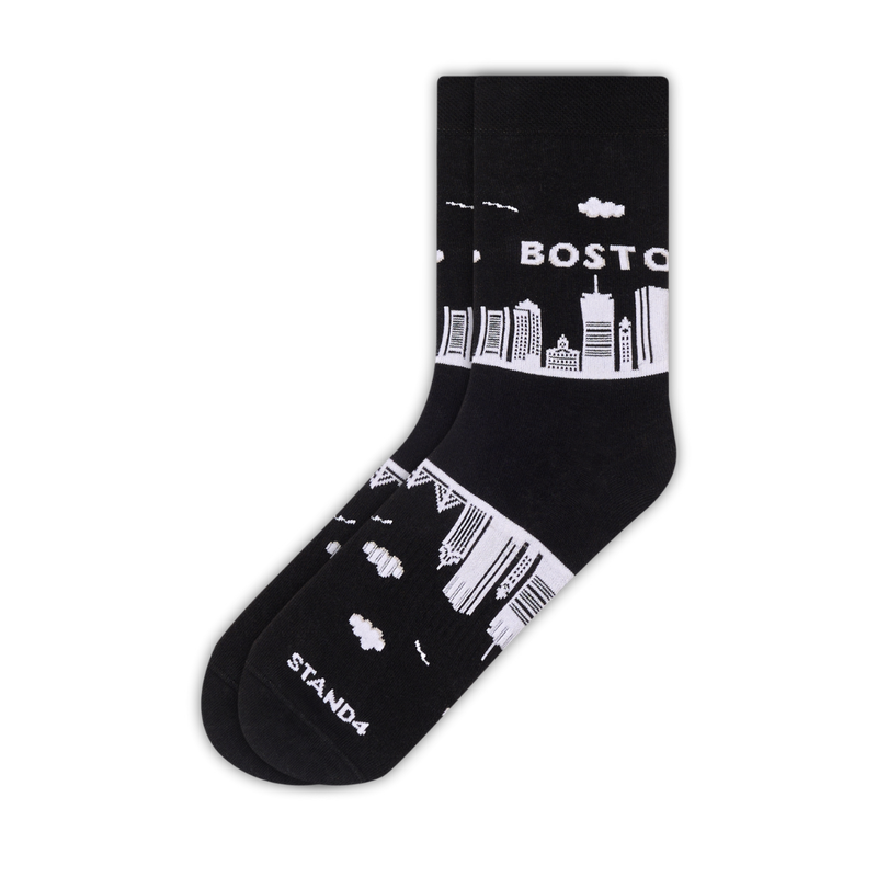 Boston Skyline Sock