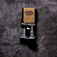 Chicago Skyline Sock