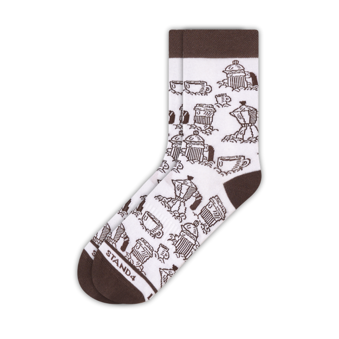 Coffee Cups Sock