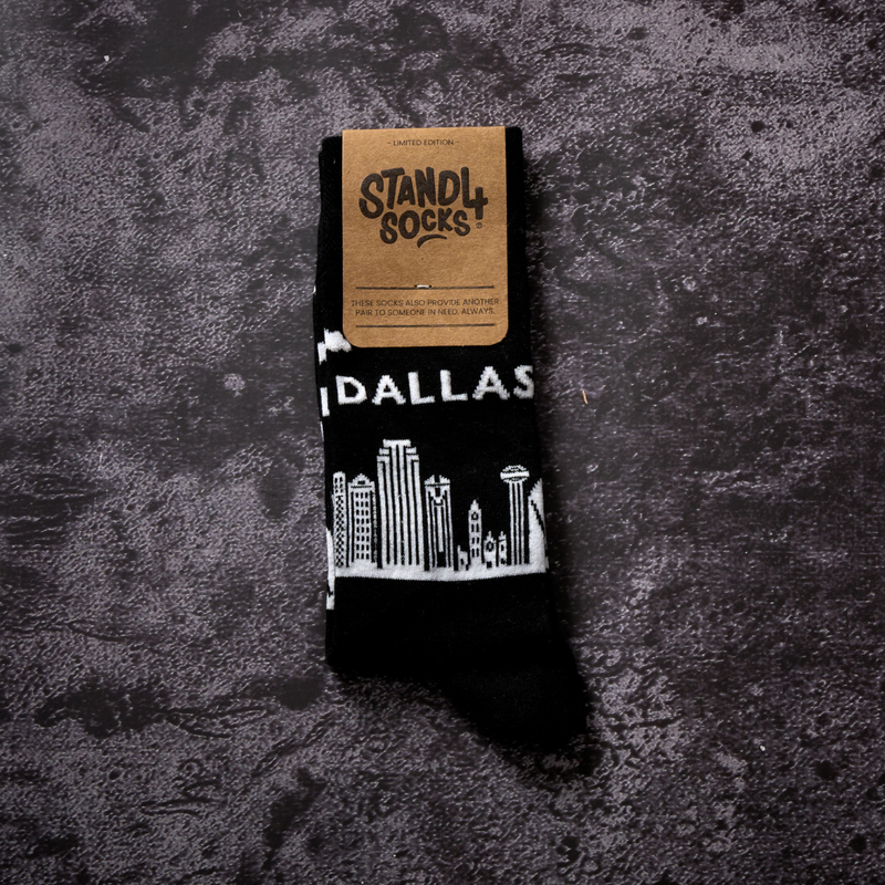 Dallas Skyline Sock
