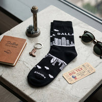 Dallas Skyline Sock