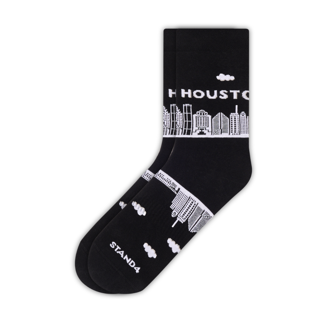 Houston Skyline Sock