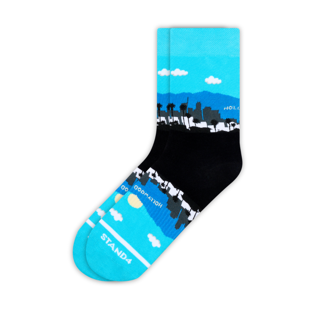 Los Angeles Skyline 2 Sock 4-Pack