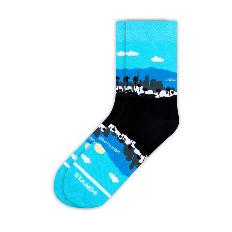 Los Angeles Skyline 2 Sock 4-Pack