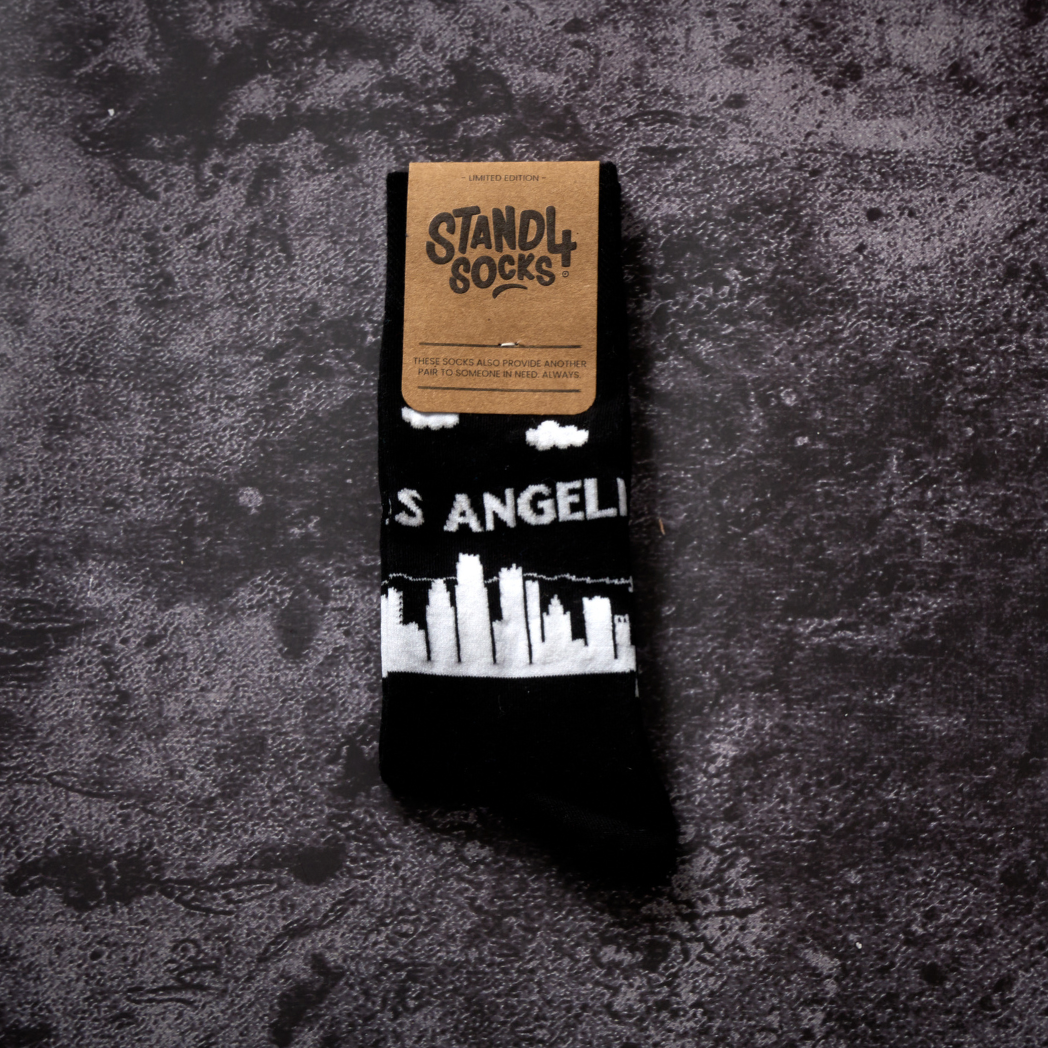 Los Angeles Skyline Sock
