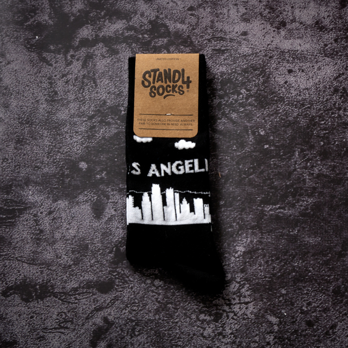 Los Angeles Skyline Sock