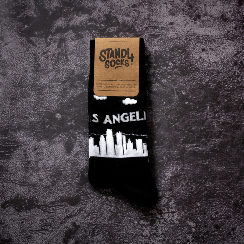 Los Angeles Skyline Sock