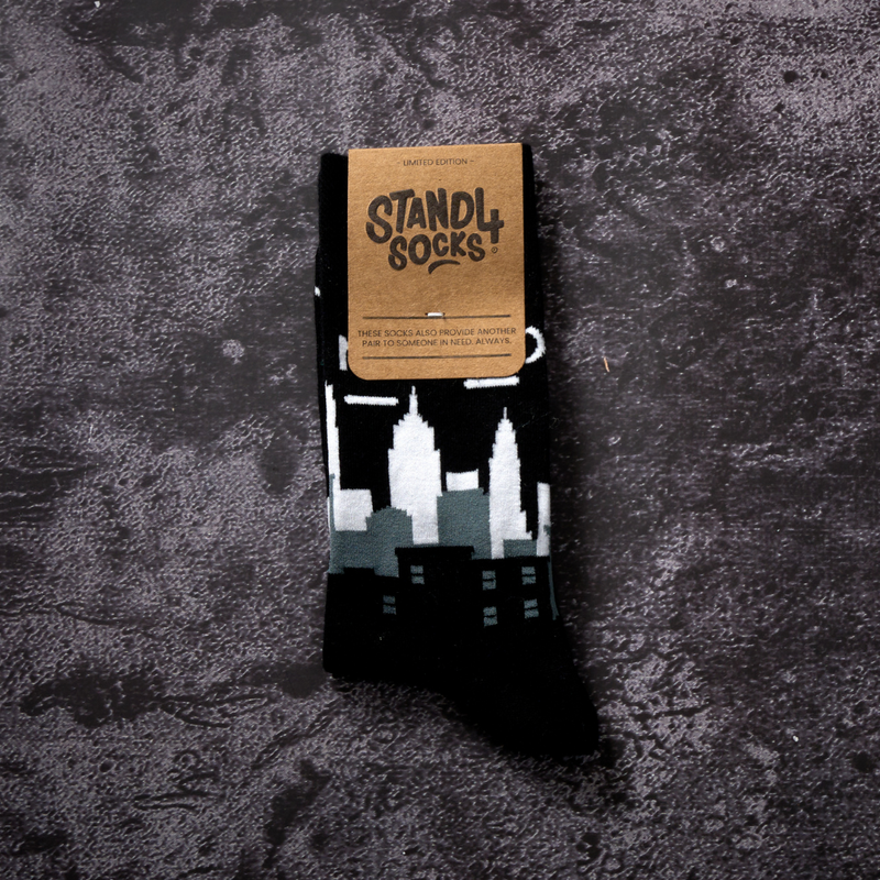 New York Skyline 2 Sock