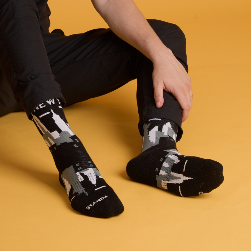 New York Skyline 2 Sock