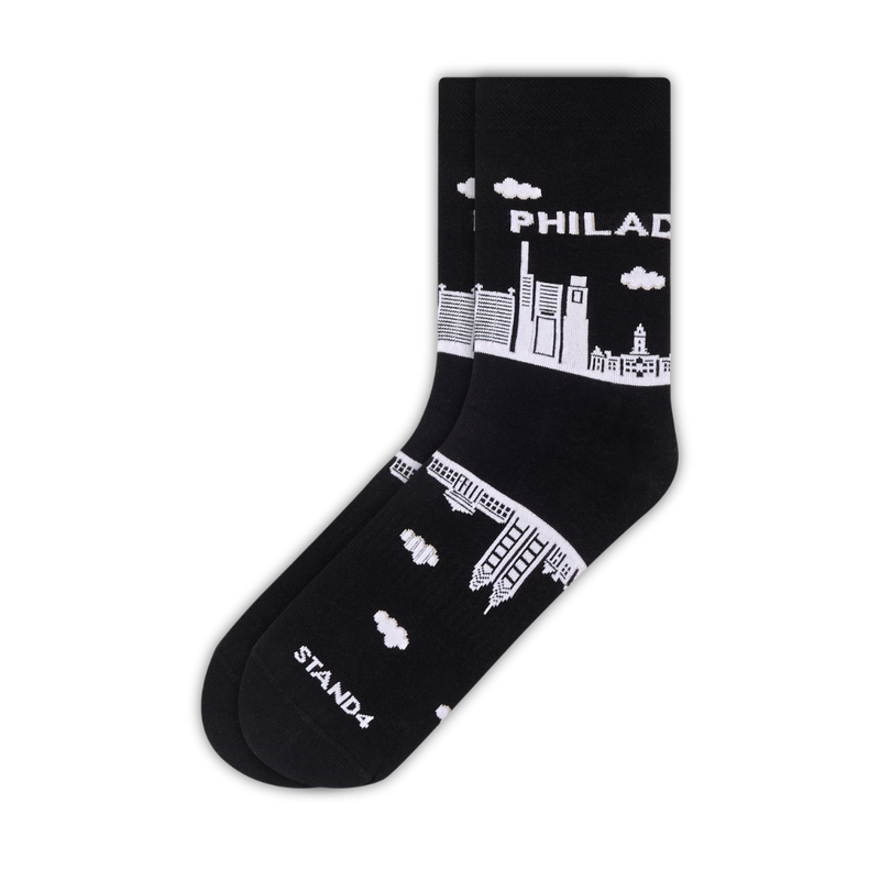 Philadelphia Skyline Sock