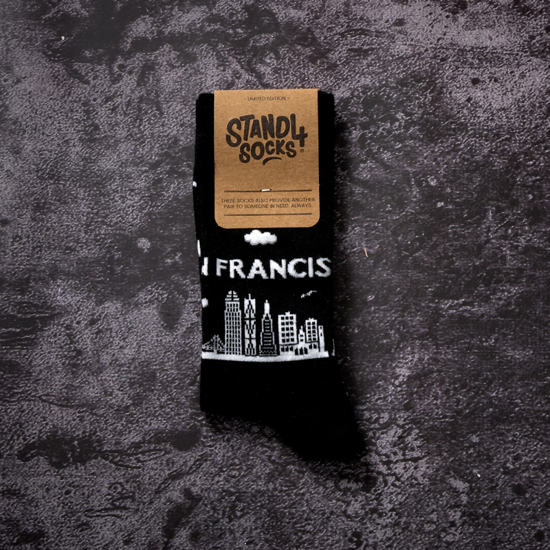 San Francisco Skyline Sock
