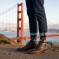 San Francisco Skyline Sock