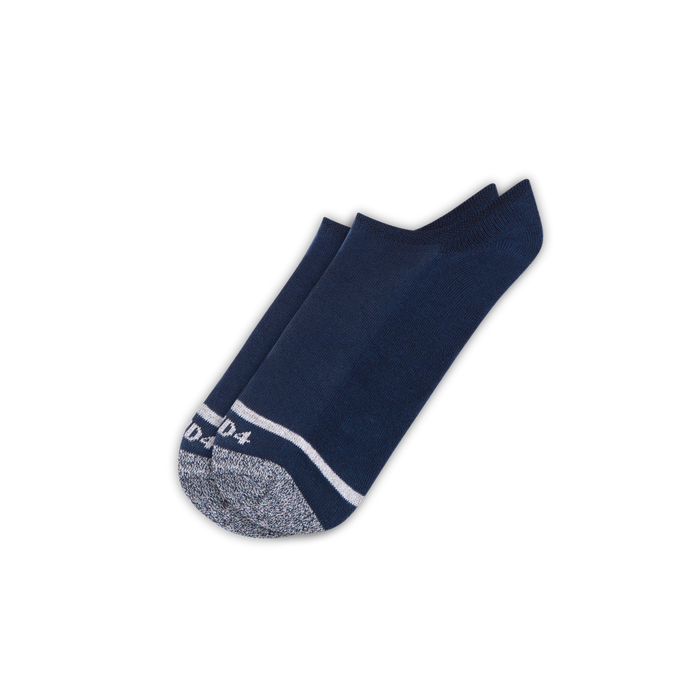 Navy No Show Sock