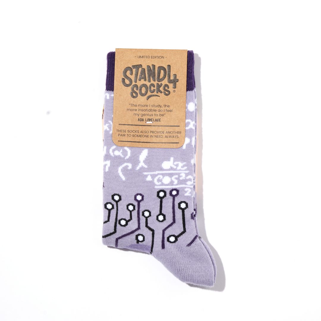 Ada Lovelace Sock