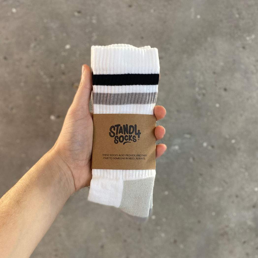 White Original Crew Sock