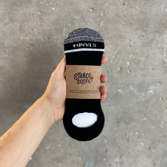 Essential Black No Show Sock