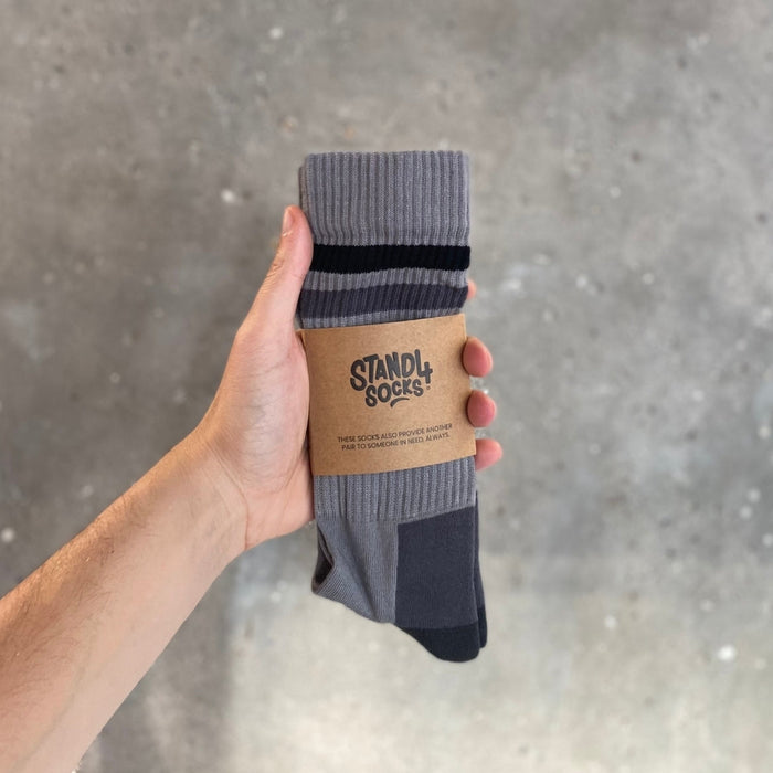 Grey Original Crew Sock