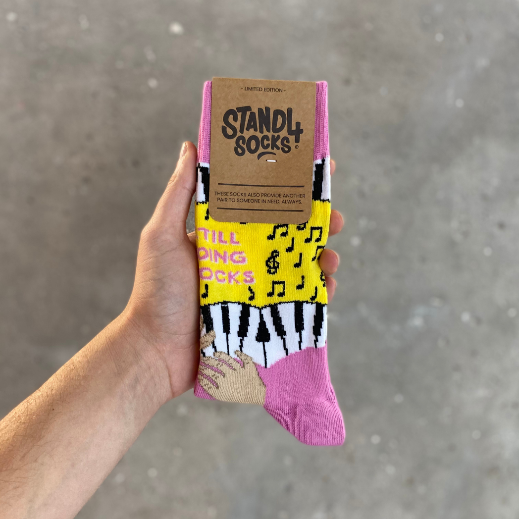 Elton John "Still Standing" Sock