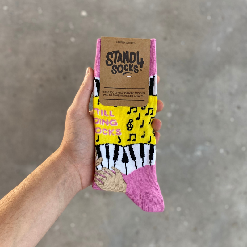 Elton John "Still Standing" Sock