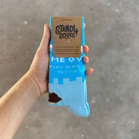 Game Over Pixel Sock