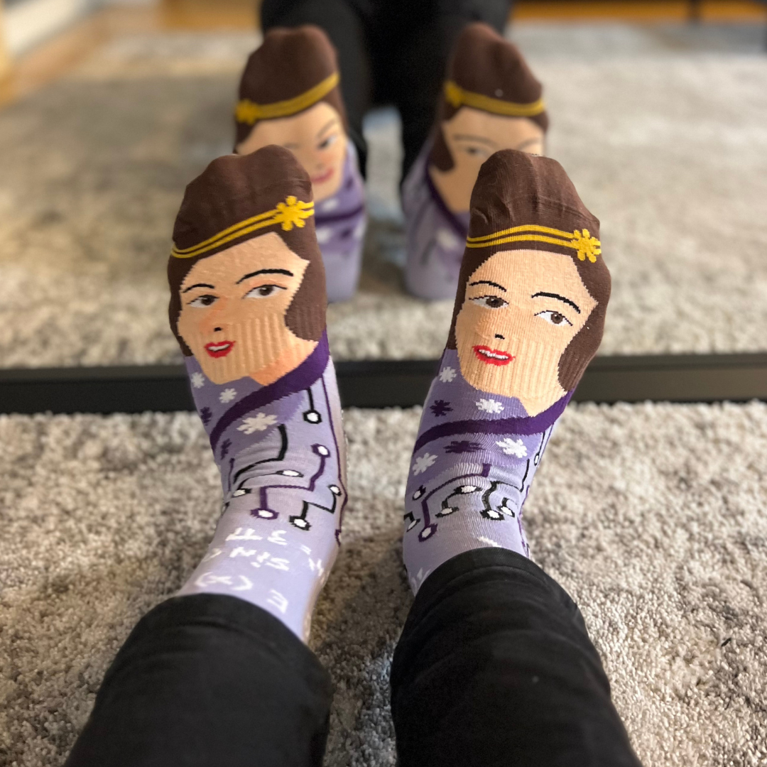 Ada Lovelace Sock