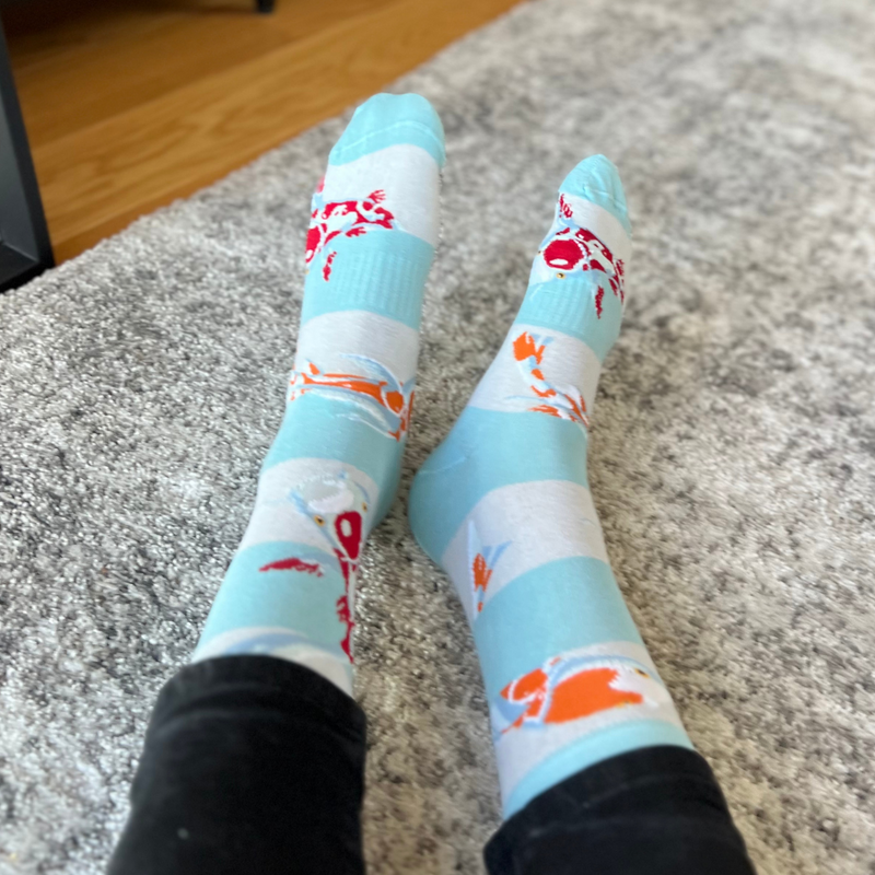 Koi Stripe Sock