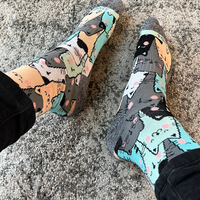 Cat Faces Sock