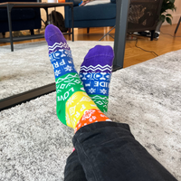 LGBTQ Christmas Sock