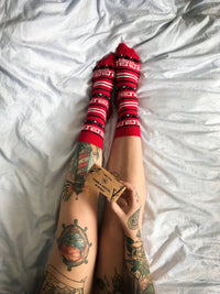 Aztec Red Sock