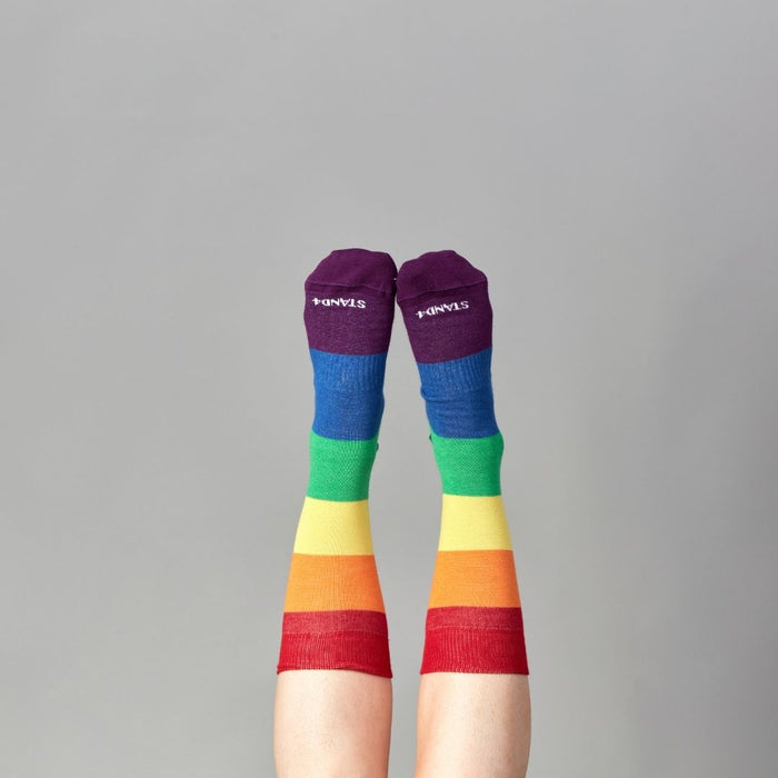 Pride Rainbow Bamboo Sock