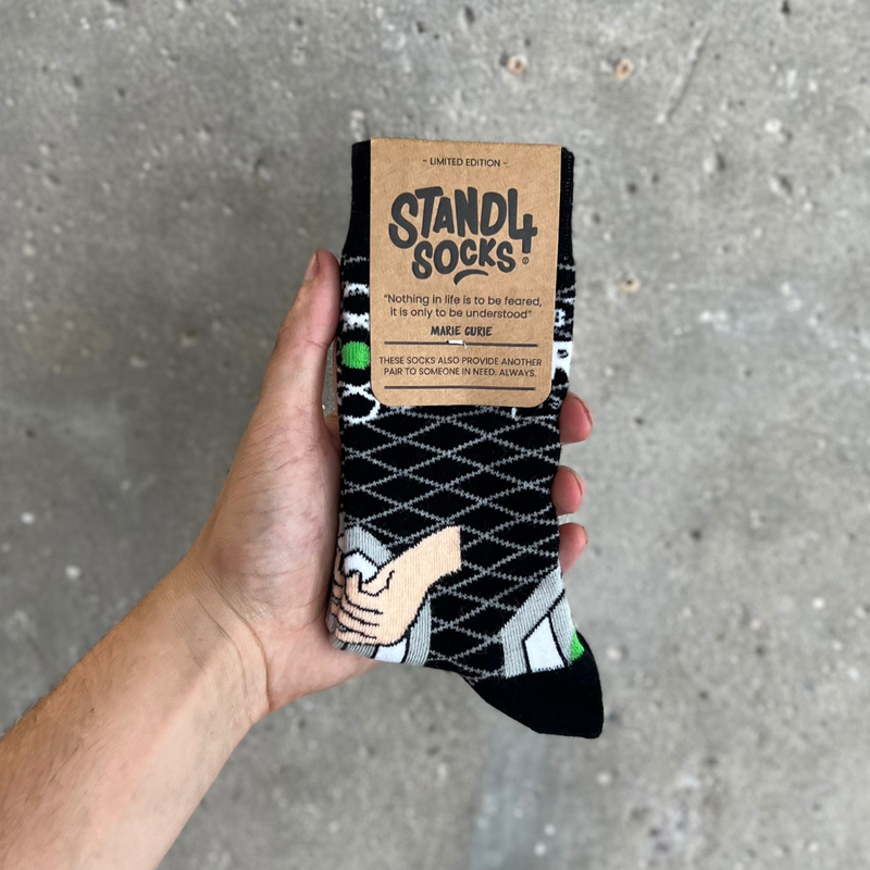 Marie Curie Sock