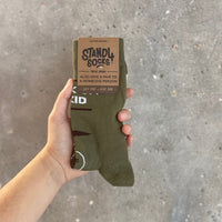 Liam Gallagher Green Sock